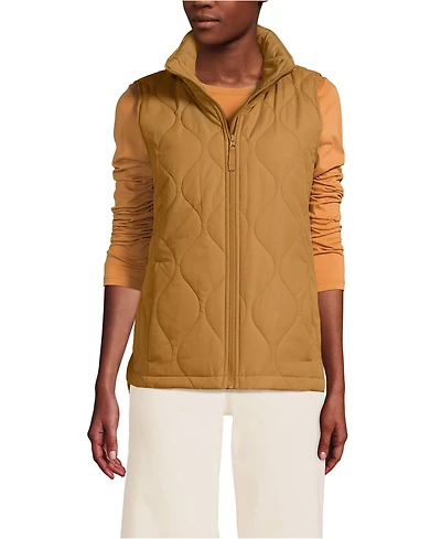 Lands' End Women's FeatherFree Quilted Insulated Vest