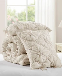Intelligent Design Lily Floral 3-Pc. Comforter Set, Full/Queen