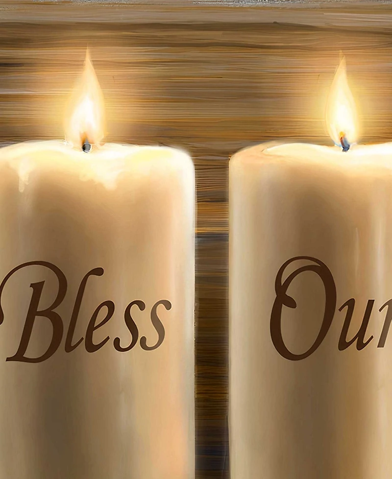 Designocracy Bless Our Home Wall Art by D. Gelsinger