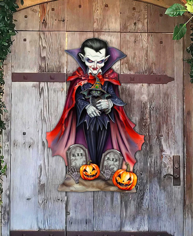 Designocracy Dracula Door Hanger