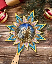 Designocracy Glory to God by D.Gelsinger Tree Topper