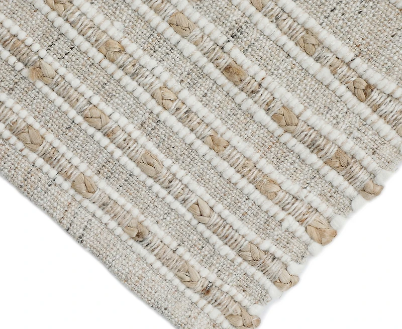 Obeetee Sona Textured 7'9"x9'9" Area Rug