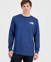 Mens The North Face Evolution Throwback Graphic Long Sleeve Tee