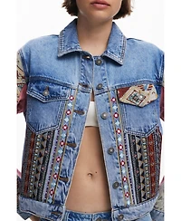 Desigual Women's Boho denim jacket