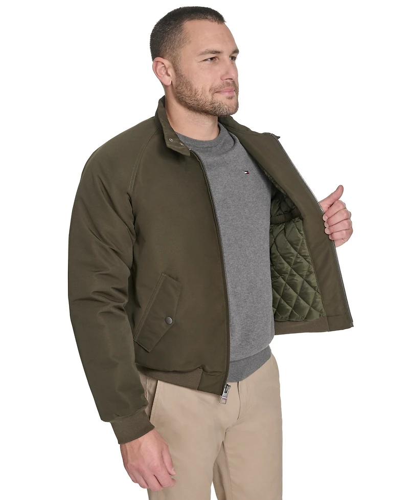 Tommy Hilfiger Men's Logo Detail Bomber Jacket