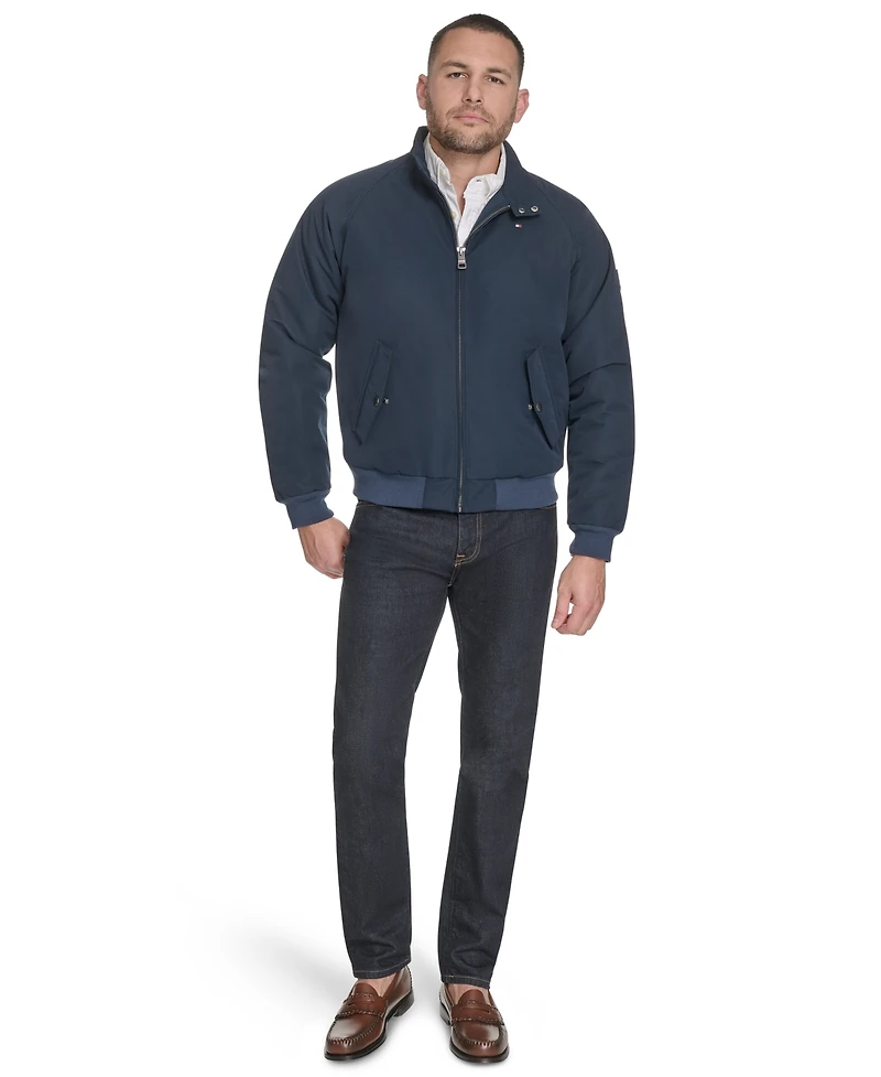 Tommy Hilfiger Men's Logo Detail Bomber Jacket