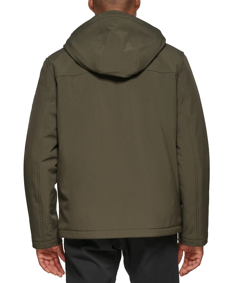 Tommy Hilfiger Men's Softshell Hooded Jacket