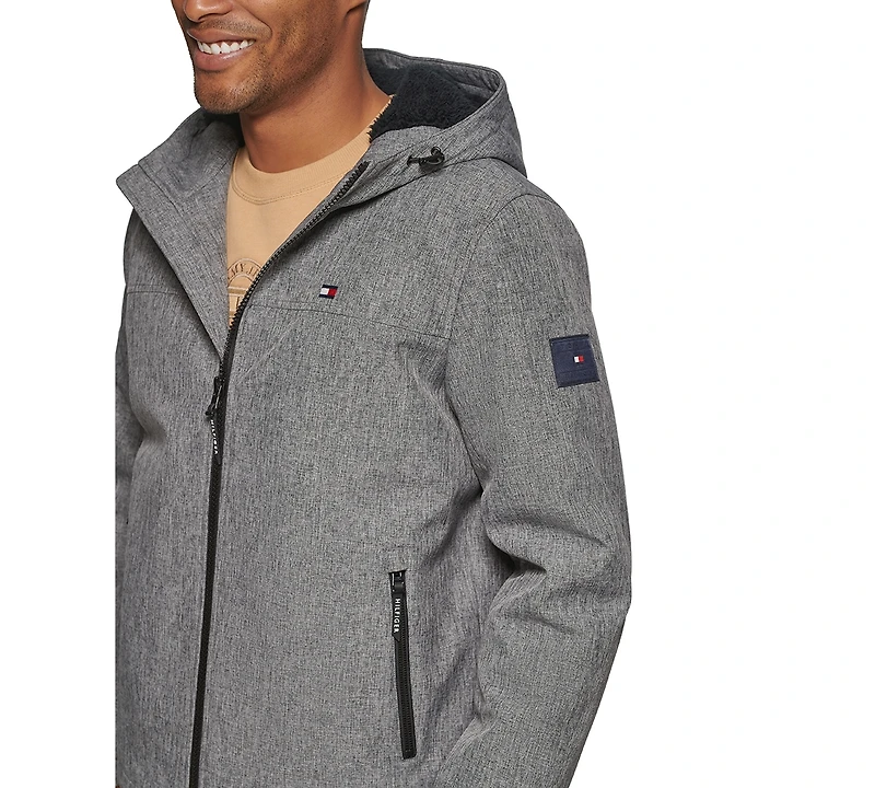 Tommy Hilfiger Men's Softshell Hooded Jacket