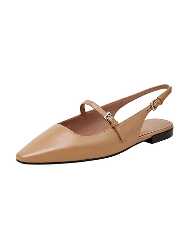 Celeste | Mary Jane Slingback Flats