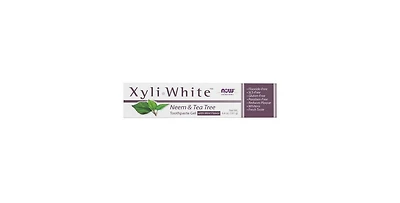 Now Foods Xyliwhite Neem & Tea Tree Toothpaste, 6.4 Oz