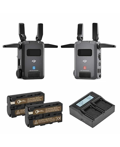 Dji Sdr Transmission Combo, 3 km/10,000 ft 1080p/60fps Sdr Wireless Video Transmission, Transmitter & Receiver, Stable & Anti-Interference, Strong