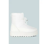 London Rag Pacos High Ankle Chunky Snow Boots Women