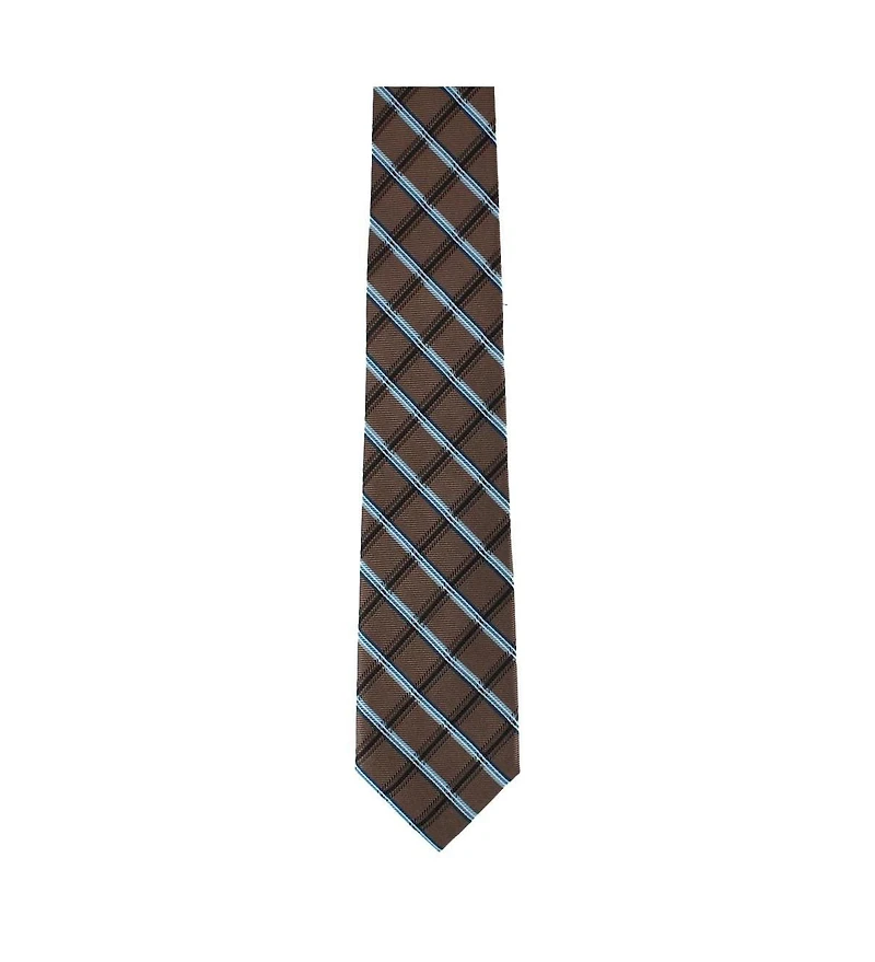 Trafalgar Men's Norbert Square Patterned Business Silk Necktie