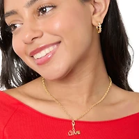 Disney Mickey Mouse Endless Hoop Earrings