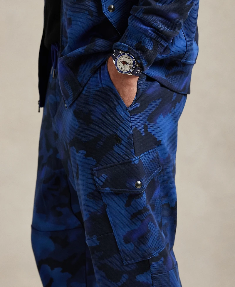 Polo Ralph Lauren Men's Big & Tall Camo Print Cargo Jogger Pants