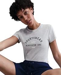 Nike Sportswear Women's Phoenix Slim-Fit Short-Sleeve T-Shirt
