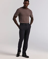 Perry Ellis Men's Slim Fit Pinstripe Pants