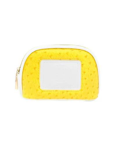 Omm Collection Ostrich Style Makeup Case