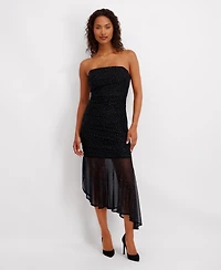 Siena Women's Studded Square Neck Dress
