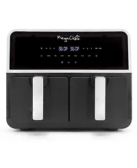 MegaChef Dual 4.5 + 4.5 Liter Digital Electric Air Fryer