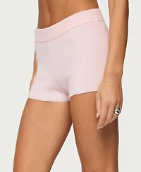 Edikted Women's Lorie Ribbed Knit Shorts