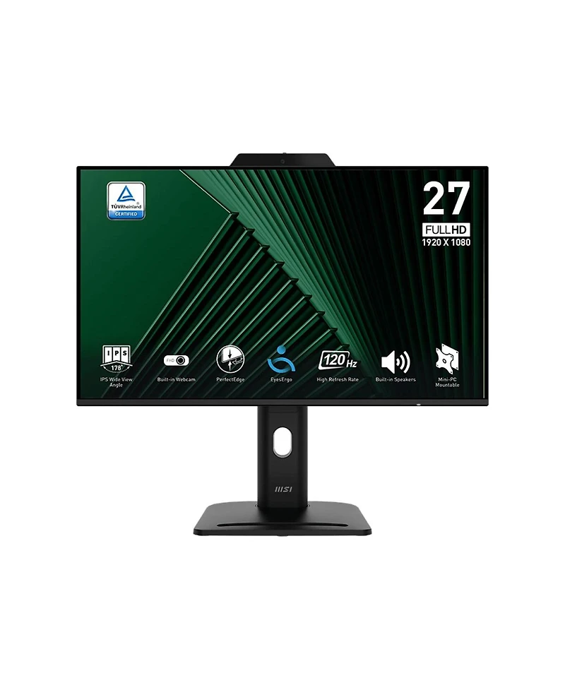 Msi Pro MP272PMG 27" 16:9 Full Hd 120Hz Ips Lcd Hdr Monitor, Black