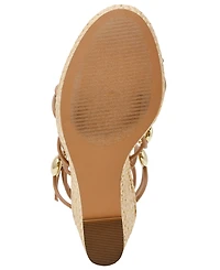 Steve Madden Women's Oaklie Studded Strappy Wedge Sandals