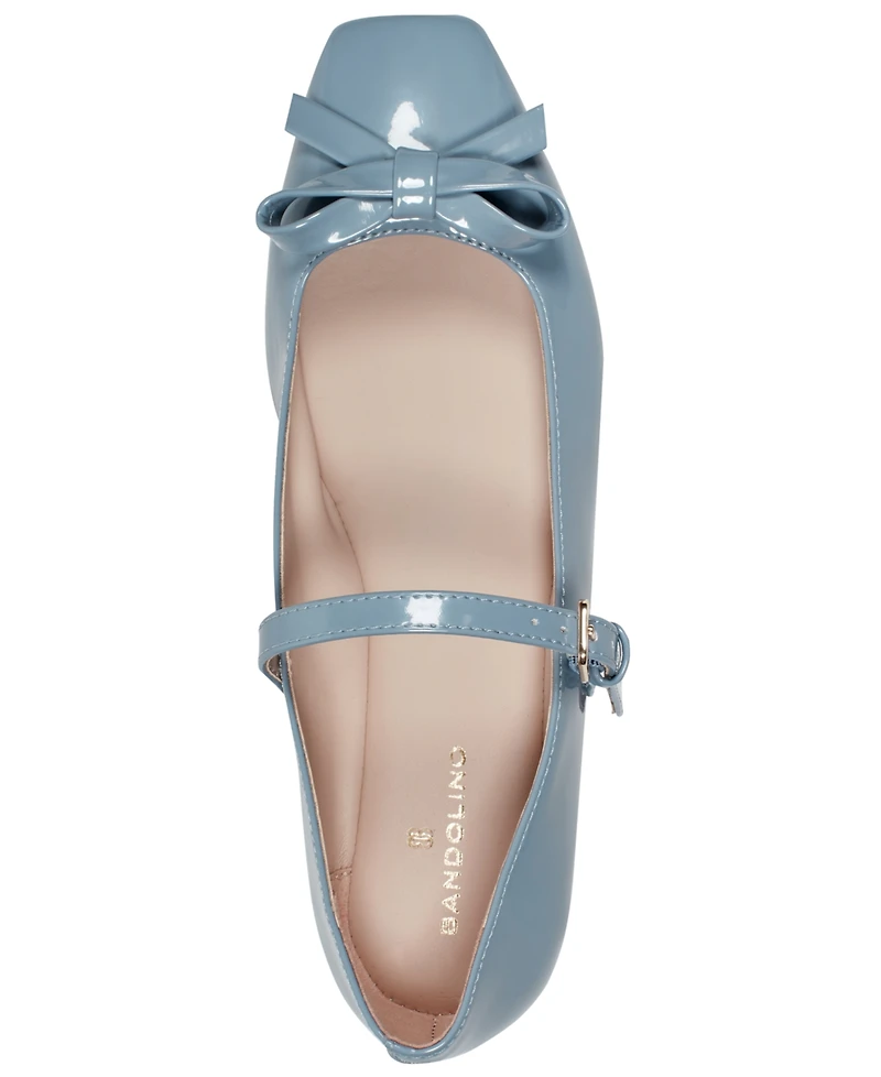 Bandolino Womens Juletta Mary Jane Ballet Flats