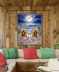 Designocracy Moonlight Christmas Wall Art By Gelsinger