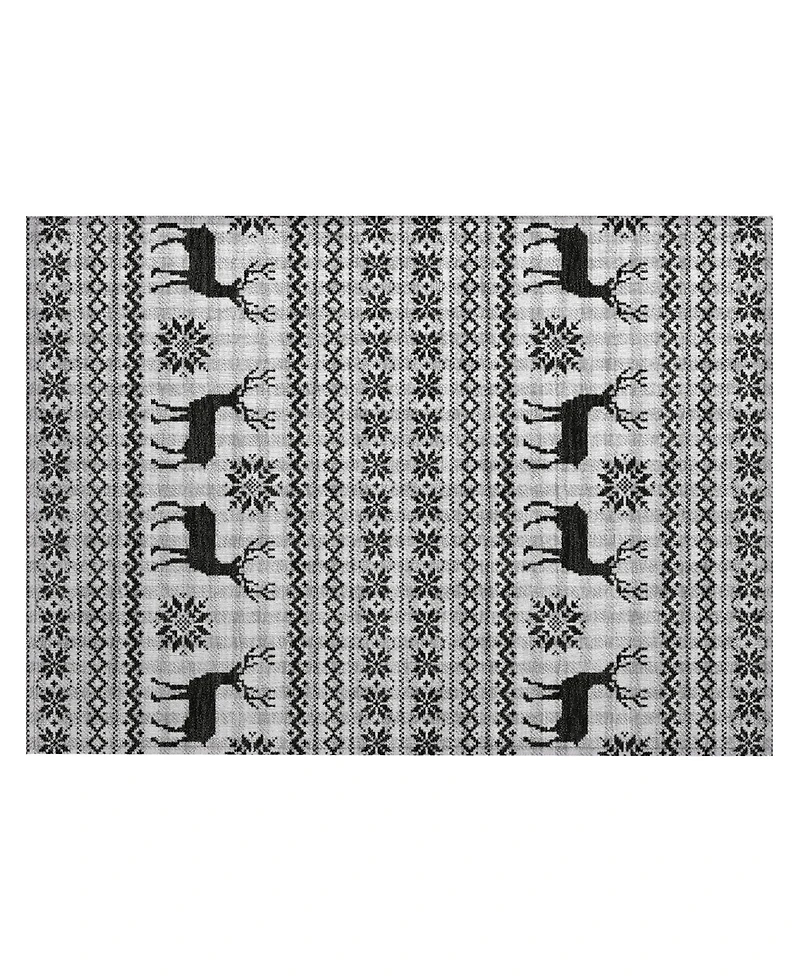 Addison Holiday Washable Indoor/Outdoor ACN1820 1'8"x2'6" Area Rug