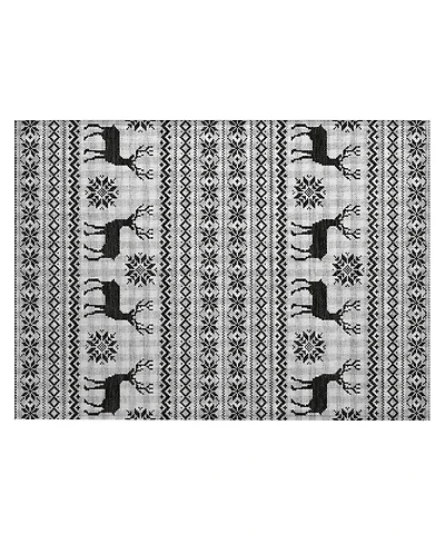 Addison Holiday Washable Indoor/Outdoor ACN1820 1'8"x2'6" Area Rug