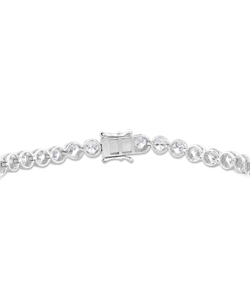 Macy's Lab-Grown Diamond (7 ct. t.w.) Bracelet in 14K White Gold