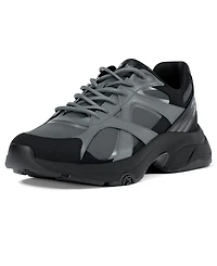 Michael Kors Men's Leo Mixed-Media Trainer Shoes