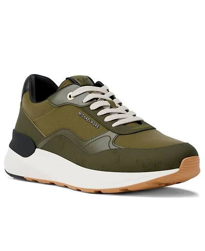 Michael Kors Men's Trevor Round Toe Lace-Up Trainer Shoes