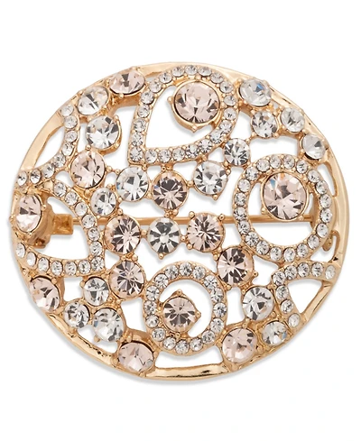 Givenchy Cubic Zirconia Crystal Cluster Boxed Pin