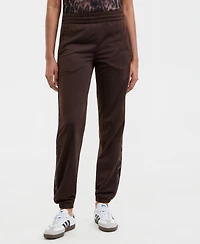 adidas Women's Animal-Print 3-Stripes Tricot Pants