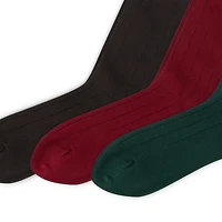 Polo Ralph Lauren 3 Pack Cotton Rib Casual Men's Socks