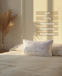 Nestl Adjustable Support Shredded Memory Foam 4-Pack Pillow