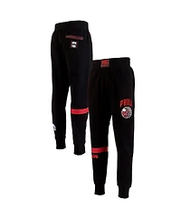 Two Hype x Nba Men's Black Philadelphia 76ers Culture Hoops Collection Premium Jogger Pants