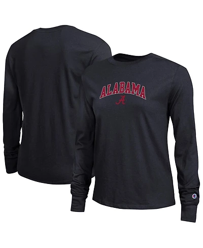 Champion Women's Alabama Crimson Tide Arch Over Logo Long Sleeve T-Shirt
