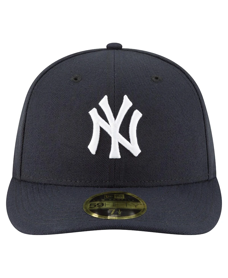 New Era Men's Cc Sabathia Navy York Yankees 2025 National Baseball Hall of Fame 59FIFTY Low Profile Fitted Hat