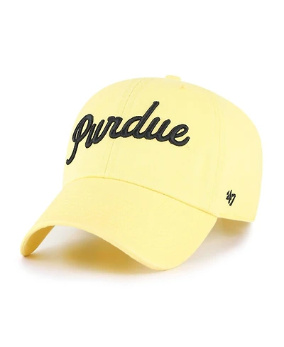 '47 Brand Men's Maize Purdue Boilermakers Vault Clean Up Adjustable Hat