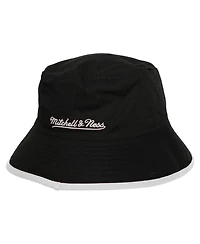 Mitchell & Ness Men's Black/Blue New York Knicks Flip It Reversible Bucket Hat