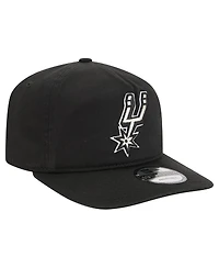 New Era Men's Black San Antonio Spurs Cotton 19TWENTY Adjustable Hat