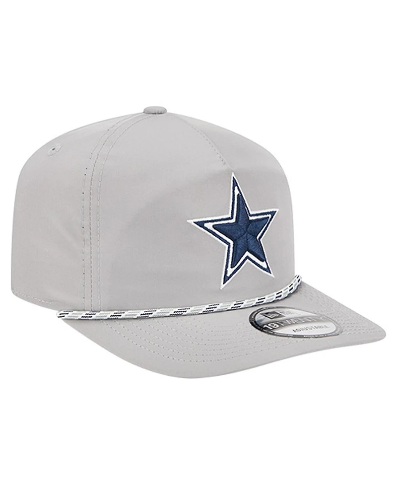 New Era Men's Gray Dallas Cowboys Rope 19TWENTY Hat