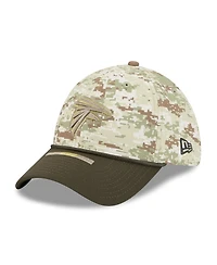 New Era Men's Camo/Dark Green Atlanta Falcons 2025 Salute to Service 39THIRTY Flex Hat