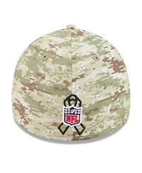 New Era Men's Camo/Dark Green/Dark Green Kansas City Chiefs 2025 Salute to Service 39THIRTY Flex Hat