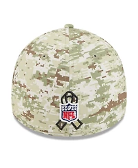 New Era Men's Camo/Dark Green/Dark Green Miami Dolphins 2025 Salute to Service 39THIRTY Flex Hat