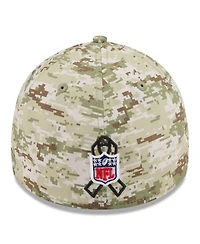 New Era Men's Camo/Dark Green/Dark Green Philadelphia Eagles 2025 Salute to Service 39THIRTY Flex Hat