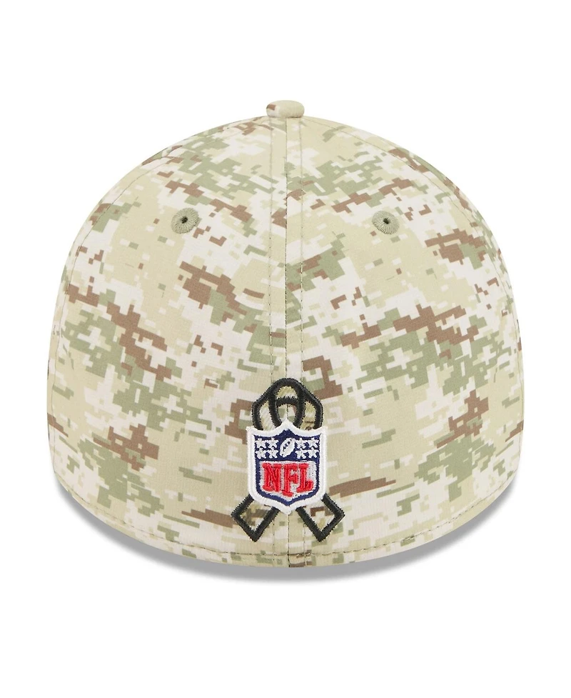 New Era Men's Camo/Dark Green Tampa Bay Buccaneers 2025 Salute to Service 39THIRTY Flex Hat